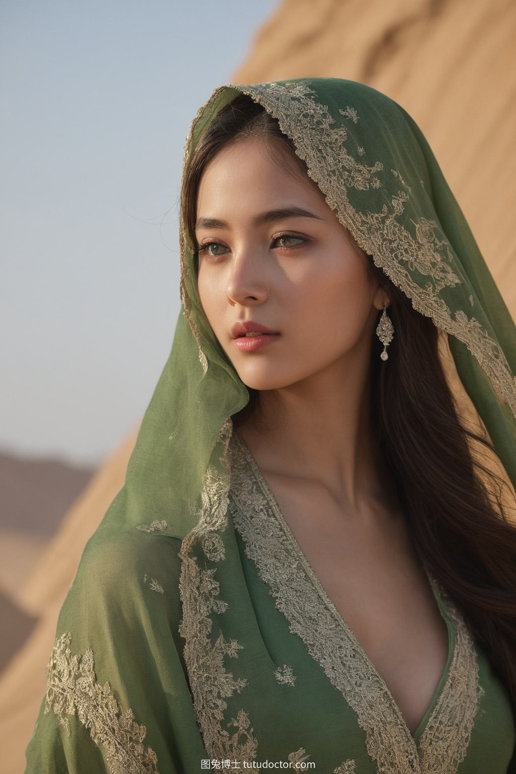 异域美女：贝都因营地的火光故事