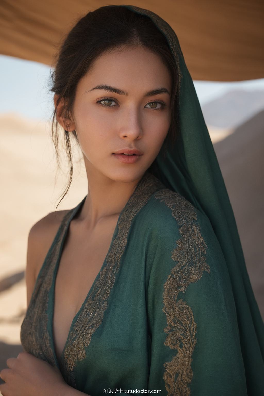 异域美女：贝都因营地的火光故事