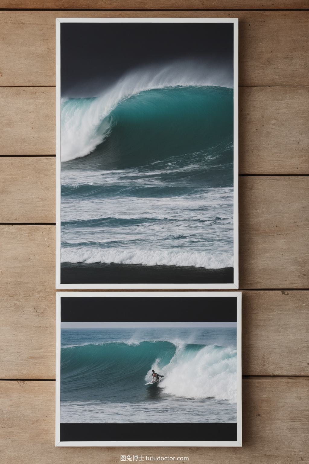 冲浪潜水：海滩咖啡馆的冲浪情怀
